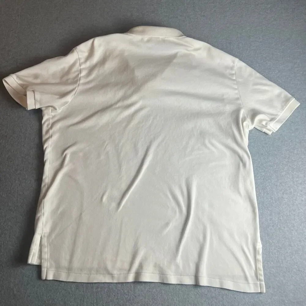 Polo Ralph Lauren Men's Classic Fit Soft Cotton Polo XL White